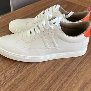 靴 Hermes quicker sneaker 41.5 white Quicker sneaker | Hermès USA